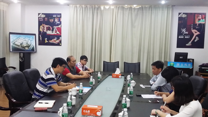 深交所領(lǐng)導(dǎo)考察我公司