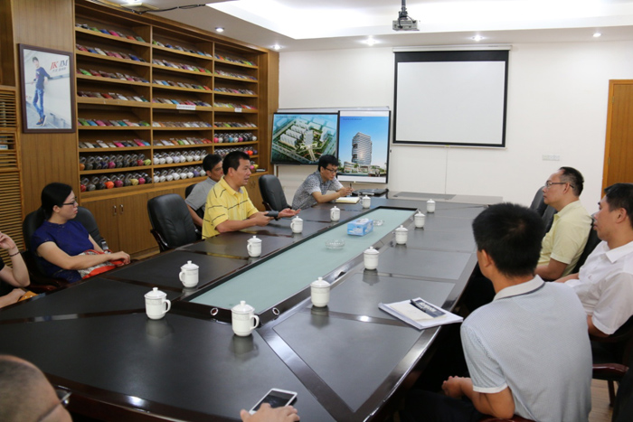 東莞市經(jīng)濟(jì)和信息化局葉葆華局長(zhǎng)蒞臨我司考察